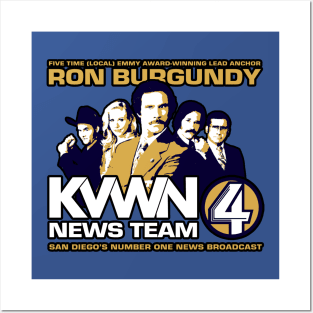 KVWN News Team 4 Posters and Art